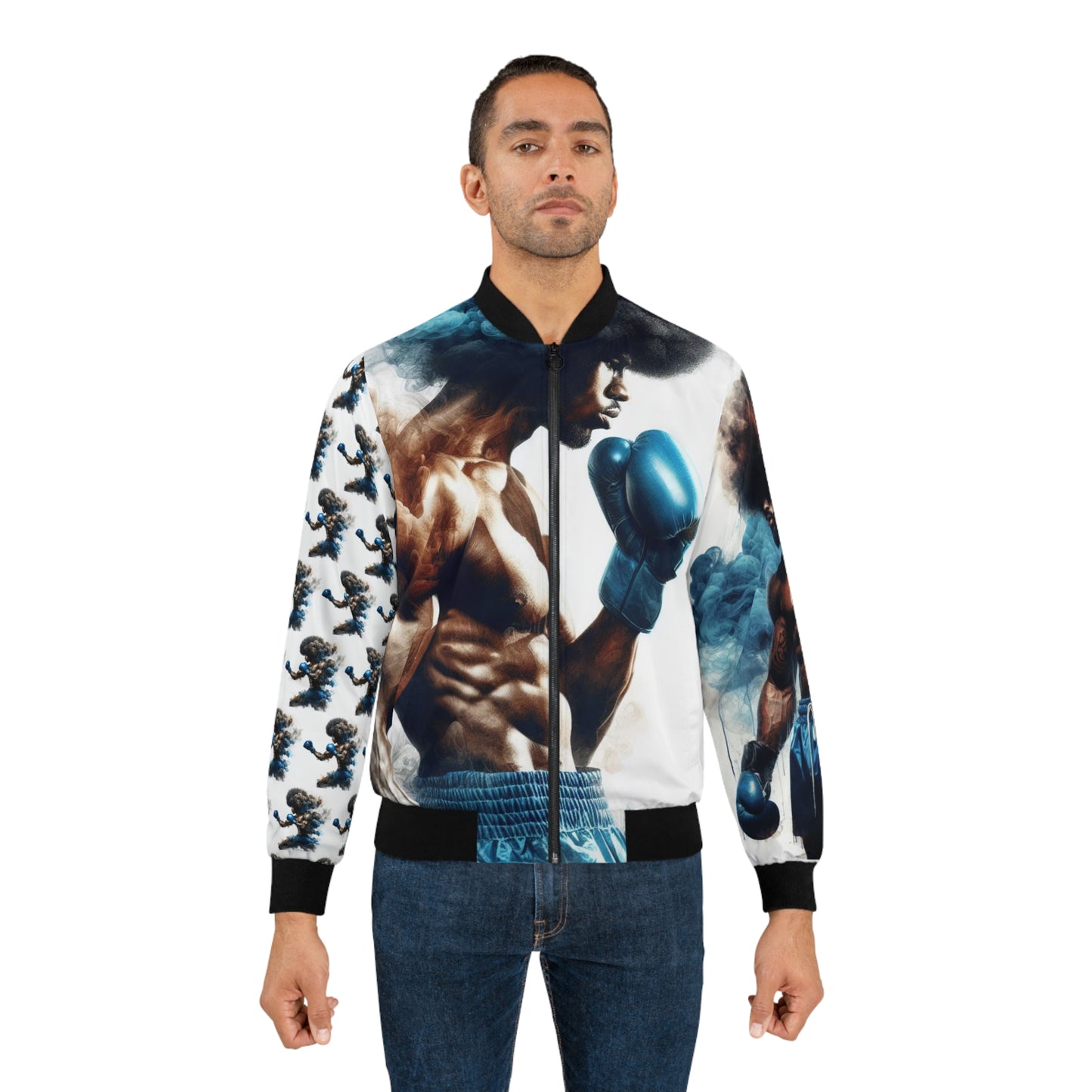 Its a Blue Warrior- Men's Bomber Jacket (AOP)