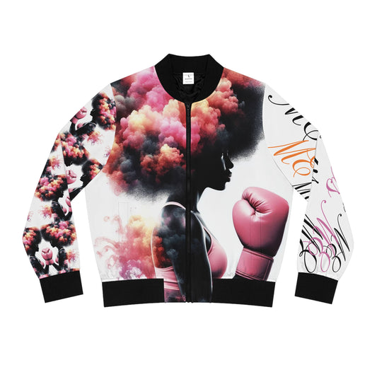 Its a Pink Warrior 2-Women's Bomber Jacket (AOP)